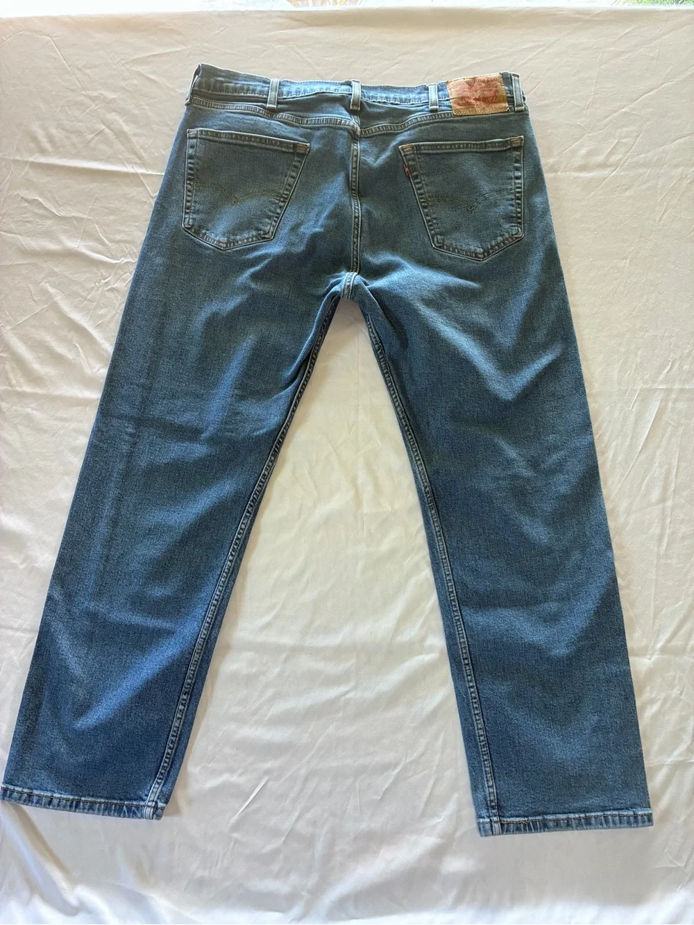 Levi's 505 Medium Blue Straight-Leg Men's Jeans